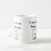 Hal periodieke lijstnaam mok (Center)