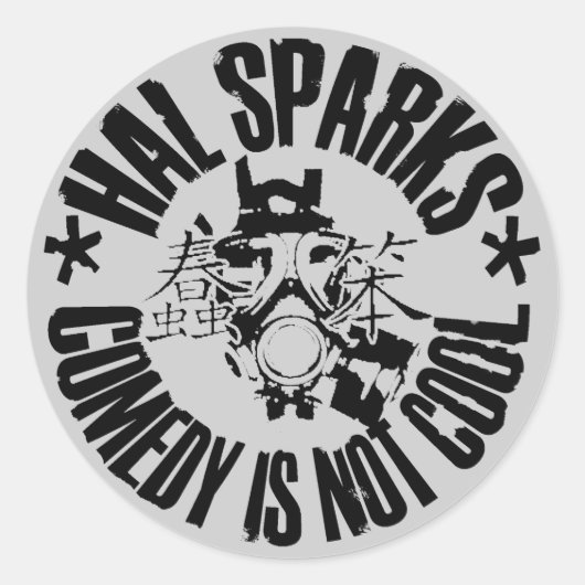 Hal Sparks Stand Up sticker (Voorkant)