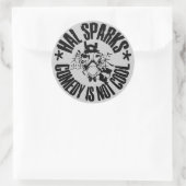 Hal Sparks Stand Up sticker (Tas)