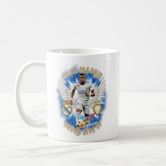 Hala Madrid Kylian Mb Never Give Up Mug Koffiemok (Links)
