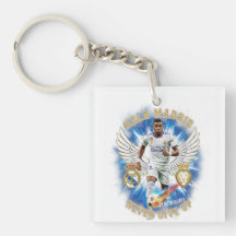 Hala Madrid Nooit Opgeven Acrylsleutelhanger