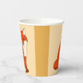 Hala the Fox Paper Cup Papieren Bekers (Links)