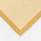 Hala the Good Fox Fleece Deken (Hoek)