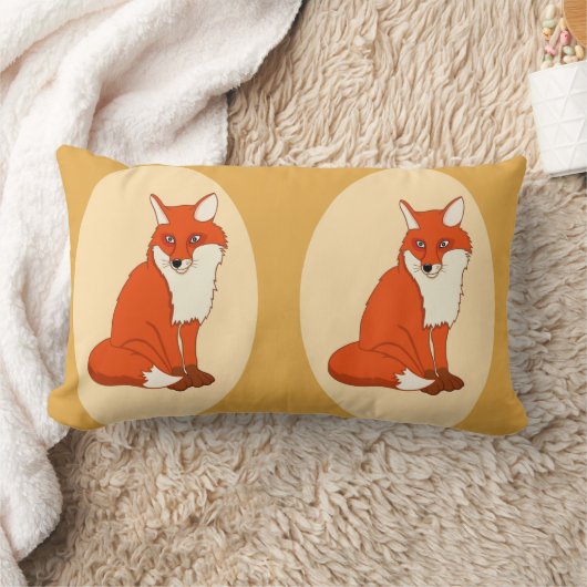 Hala the Good Fox Reversible Kussen (Deken)