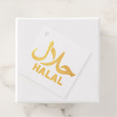 Halal English Arabic Business Bedankjes Labels (Met doos)