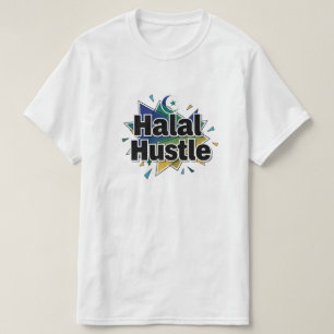 	Halal Hustle — Hard Werken, Blijf Halal		 T-shirt