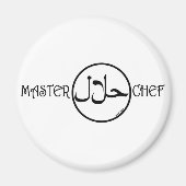 Halal Masterchef Magneet (Voorkant)