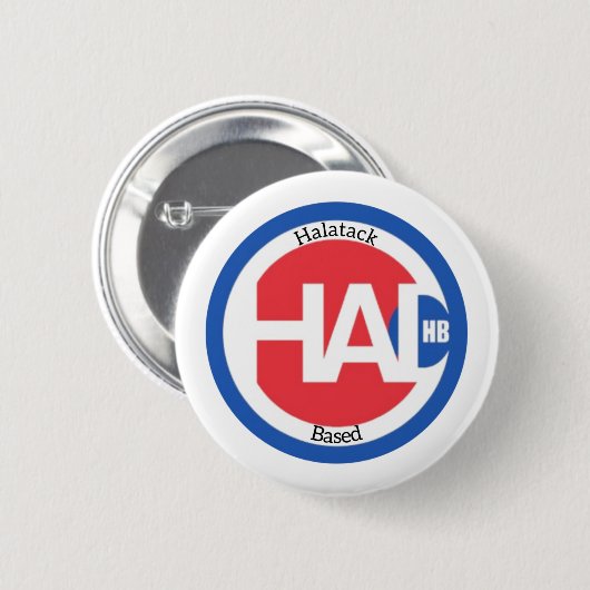 Halatack-Button Ronde Button 5,7 Cm (Voorkant /achterkant)