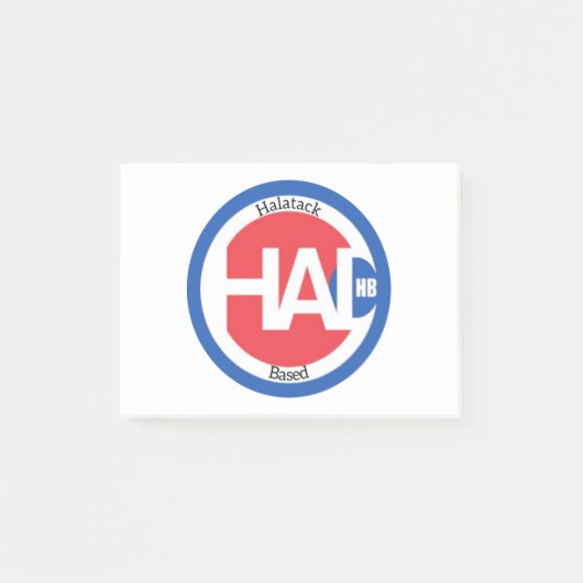 Halatack Post-It Notes (Voorkant)