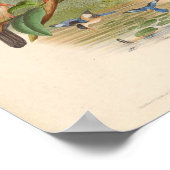 Halcyon Atricapillus Kingfisher  vogels Poster (Hoek)