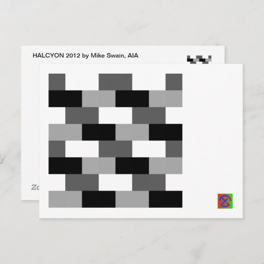 HALCYON BRIEFKAART (Voorkant / Achterkant)