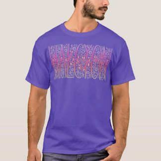 Halcyon Lettering Design T-shirt
