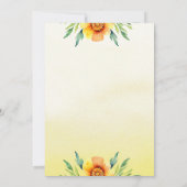 Haldi en Mehndi huwelijksklokken Indiase bruiloft Kaart (Achterkant)