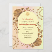 Haldi Kumkum ceremonie Kaart (Voorkant)