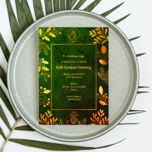 Haldi Kumkum ceremonie Kaart