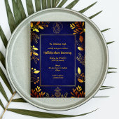 Haldi Kumkum-ceremonie Kaart