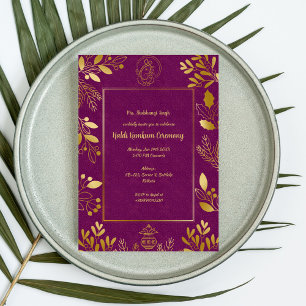 Haldi Kumkum ceremonie Kaart