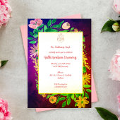 Haldi Kumkum ceremonie Kaart