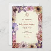 Haldi Kumkum-ceremonie Kaart (Voorkant)