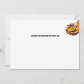 Haldi overhandigt kurkuma Indiase huwelijksceremon Kaart (Achterkant)