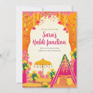 Haldi uitnodigingen & Digitale Mayoun uitnodiginge