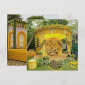 Haldi-versiering  programmakaart (Voorkant / Achterkant)