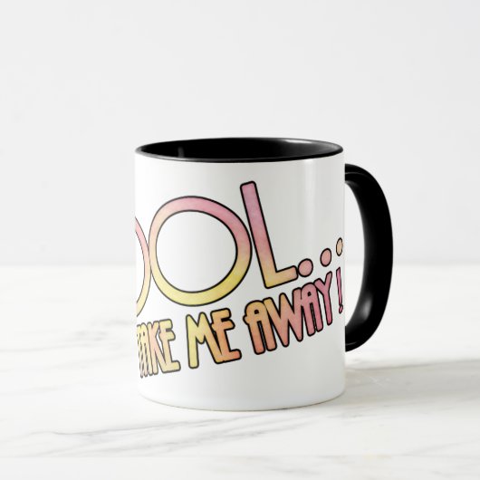 Haldol verwijder me mok Tropisch (Voorkant rechts)