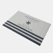 Hale Blue Zee Salt Starfish Family Beach House Deurmat (Schuin)