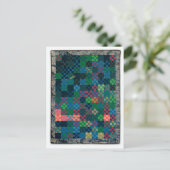 "Hale Bop Quilt" door Heather Lair Design Briefkaart (Staand voorkant)