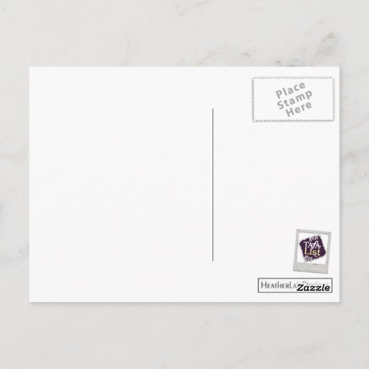 "Hale Bop Quilt" door Heather Lair Design Briefkaart (Achterkant)