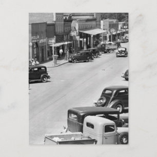 Hale County, Alabama, jaren '30 Briefkaart