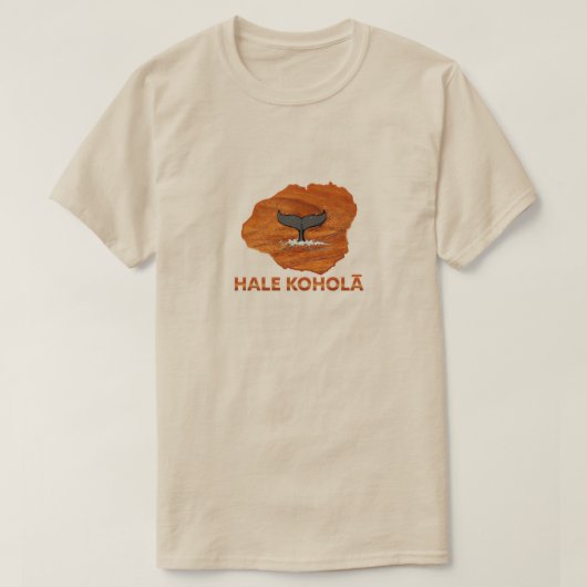 Hale Kohola T-Shirt - Sand (Design voorkant)