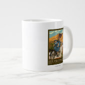 Haleakala Bicycle Rides Hawaii Grote Koffiekop (Voorkant rechts)