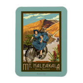 Haleakala Bicycle Rides Hawaii Magneet (Verticaal)