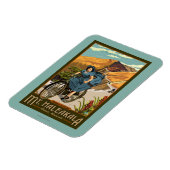 Haleakala Bicycle Rides Hawaii Magneet (Linkerzijde)