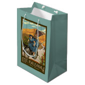 Haleakala Bicycle Rides Hawaii Medium Cadeauzakje (Voorkant Gekanteld)