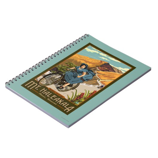 Haleakala Bicycle Rides Hawaii Notitieboek (Linkerzijde)