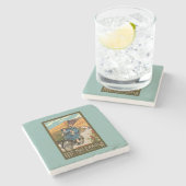 Haleakala Bicycle Rides Hawaii Stenen Onderzetter (Zijkant)