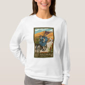 Haleakala Bicycle Rides Hawaii T-shirt (Voorkant)