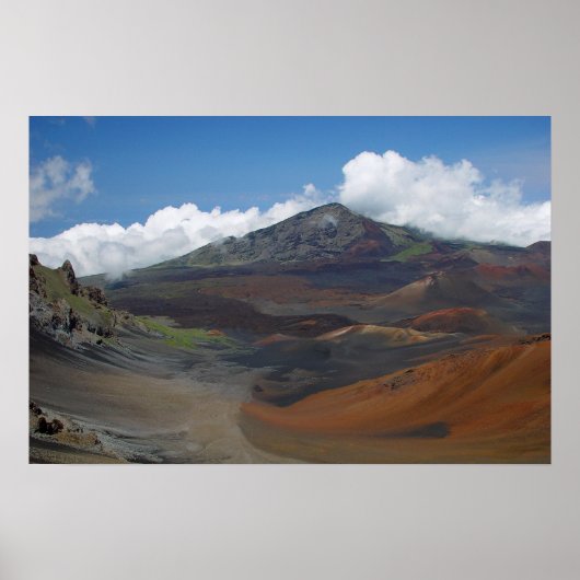 Haleakala Crater, Maui, Hawaii Poster (Voorkant)
