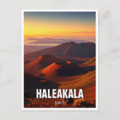 Haleakala Crater Maui Hawaii Reizen Briefkaart (Voorkant)