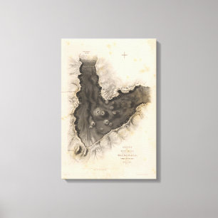 Haleakala, Hawaii Canvas Afdruk