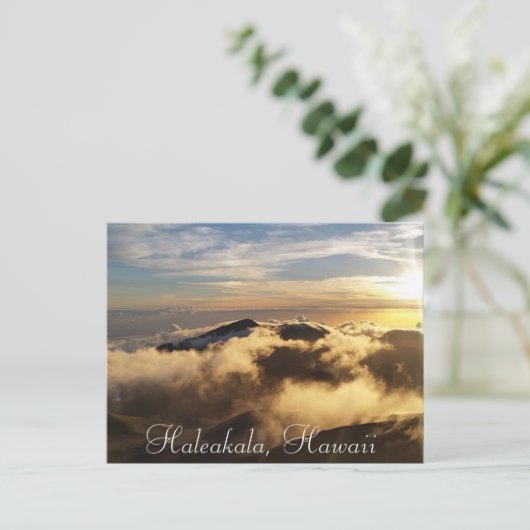 Haleakala, Hawaii Fotografie Briefkaart Keepomwill (Staand voorkant)