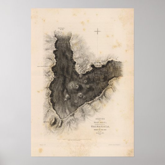 Haleakala, Hawaii Poster (Voorkant)