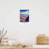 Haleakala Hawaii Reisprint Poster (Keuken)