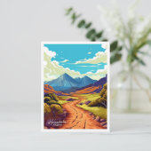 Haleakala Hawaii reizen  illustratie Briefkaart (Staand voorkant)