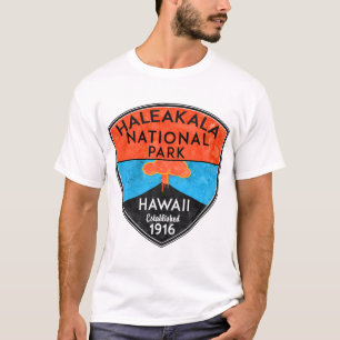 HALEAKALA HAWAII VULKAAN WANDELEN NATUUR VERKENNE T-SHIRT