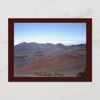 Haleakala, het Briefkaart van Maui