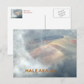 " HALEAKALA IN DE KLEUTEN " BRIEFKAART (Voorkant / Achterkant)