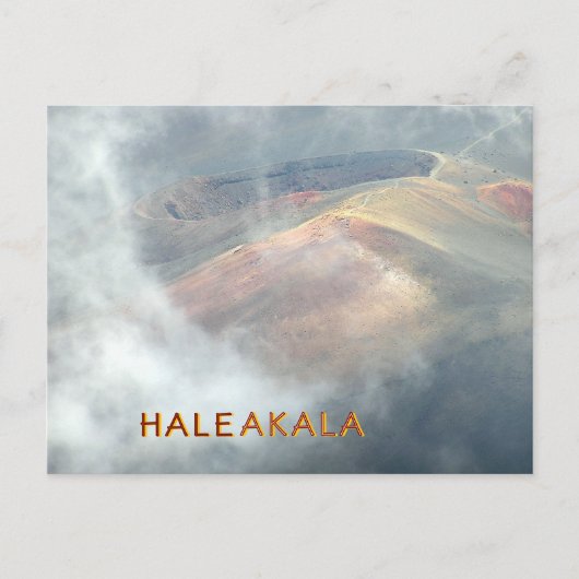 " HALEAKALA IN DE KLEUTEN " BRIEFKAART (Voorkant)